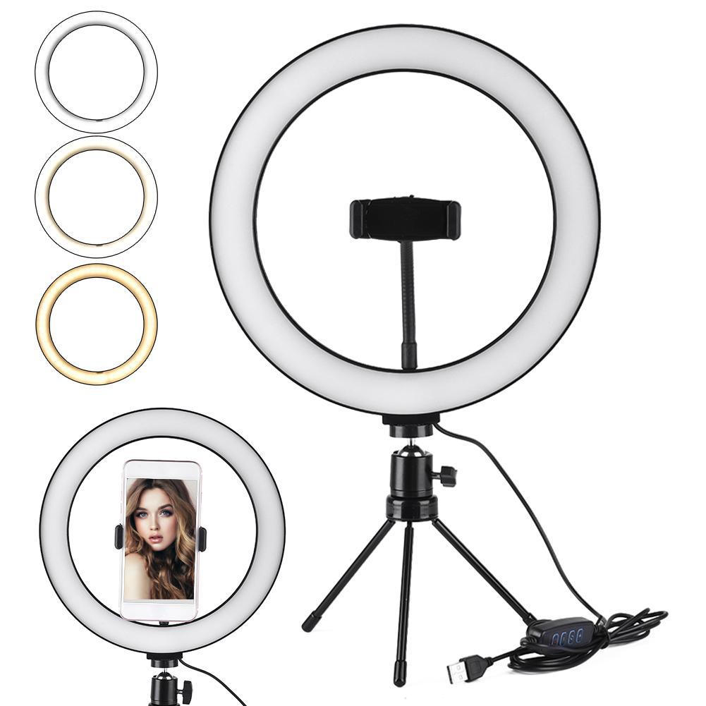 Selfie LED Ring Light 7 Feet Tripod Stand & Mobile Phone Holder